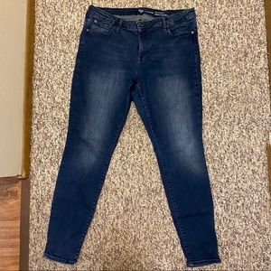 Gap Blue Plus Legging Jeans